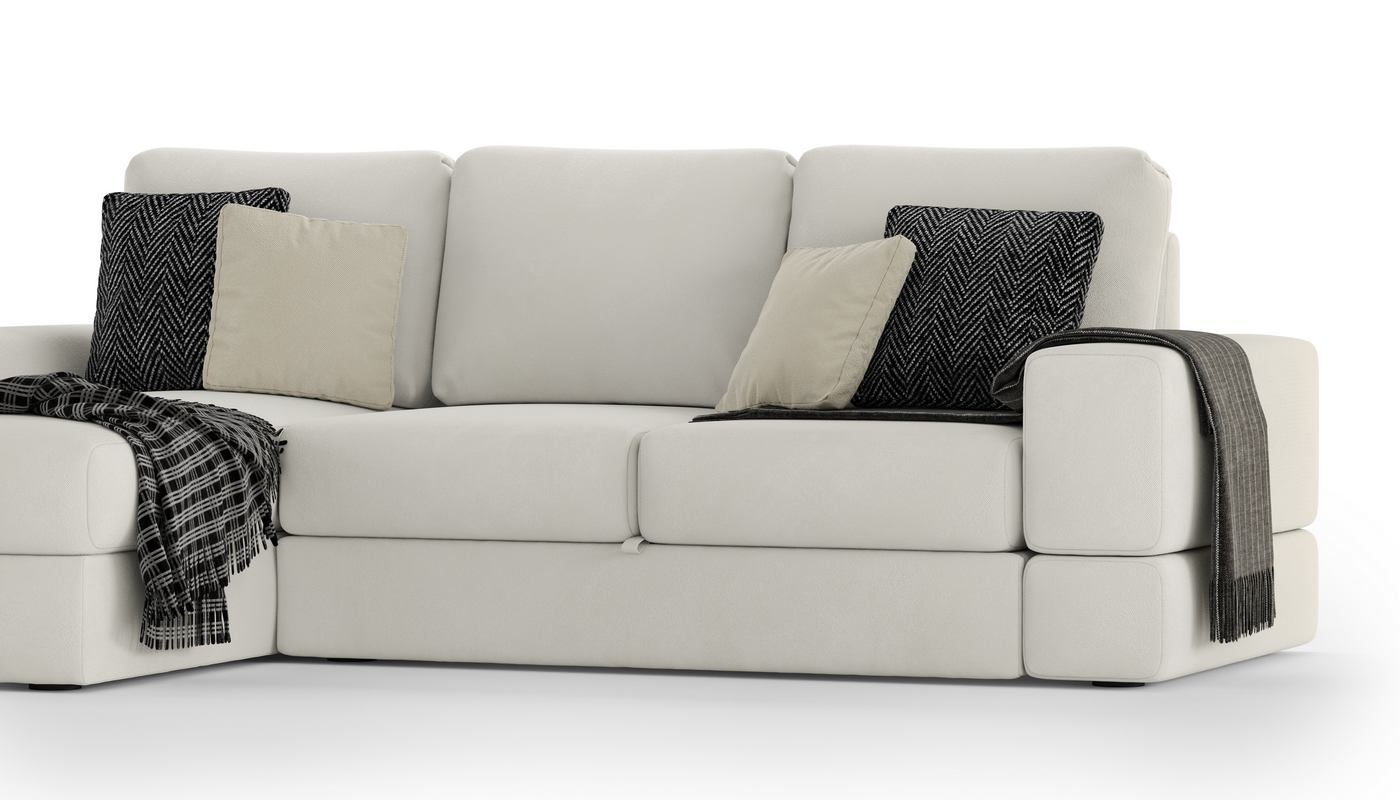 Диван угловой Даллас VELUTTO 001