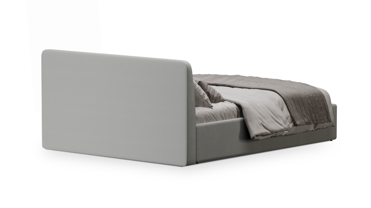Кровать Симпл 120х200 велюр velutto soft 992