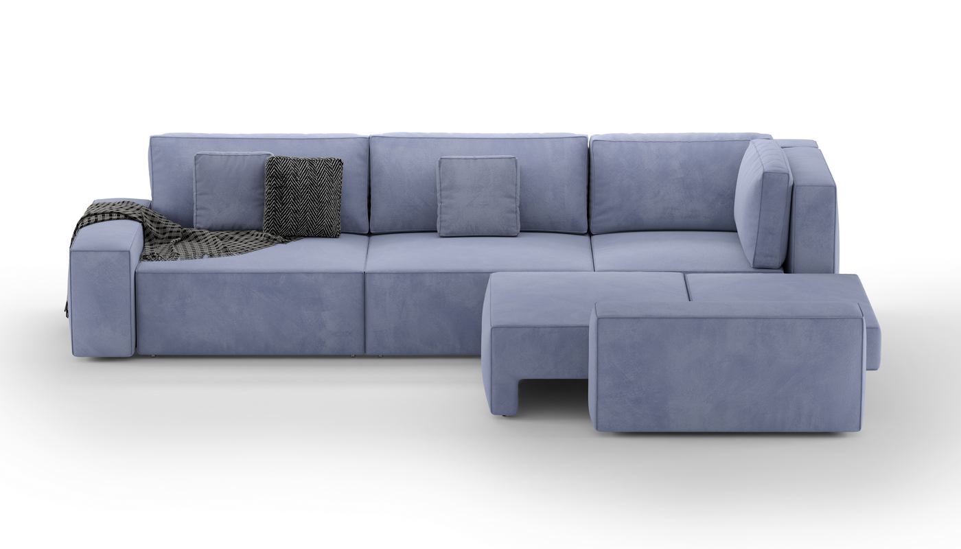 Диван модульный угловой VELUTTO 049