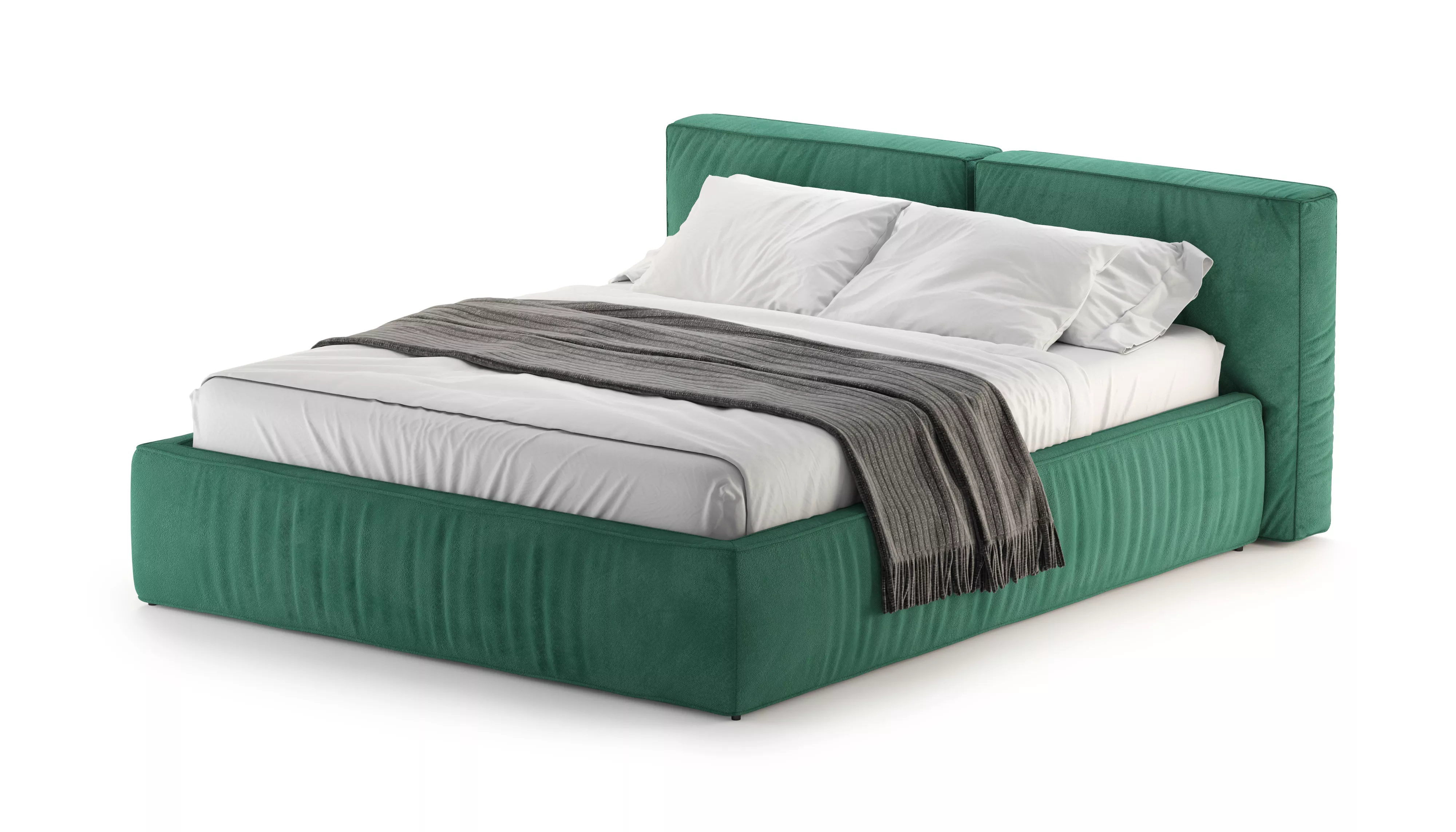 Кровать Лофт с подъемным механизмом и ящиками Velutto soft 667 1.4